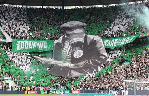 Celtic ultras the Green Brigade unveil giant 'Battle of Bogside' tifo ...