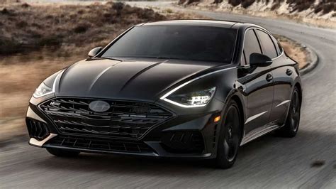 2022 Hyundai Sonata N Line Night Edition Debuts With Stealthy Look