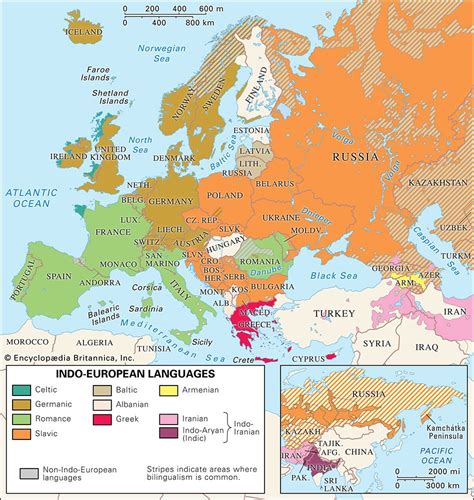 Armenian Language Map