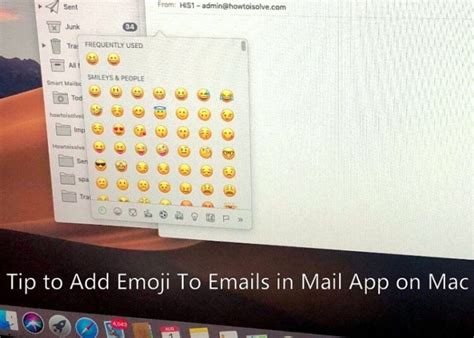 How to Add Emoji To Emails in Mail App in macOS Mojave: Useful Keyboard ...