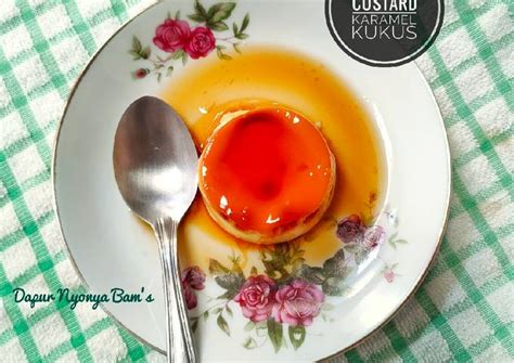 Resep Puding Custard Karamel Kukus Simpel dan Mudah oleh Dapur Nyonya ...