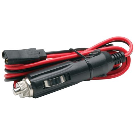 TruckSpec 2-Pin Plug/12-Volt Plug Fused Replacement CB Power Cord