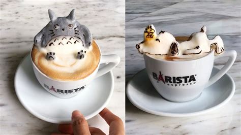 Check Out The Cutest 3D Latte Art You've Ever Seen - 8days