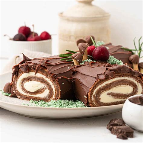 Chocolate Yule Log - Catherine Zhang