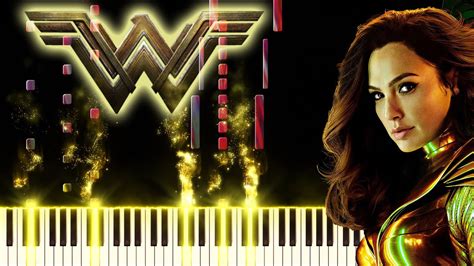 Wonder Woman 1984 Theme - Blue Monday (Piano Version) - YouTube