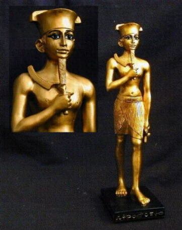 Ancient Egyptian Amon Re Amun Ra Sun God Statue | #28288377