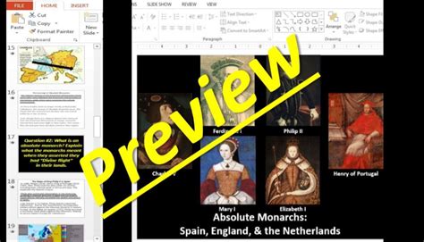 Absolute Monarchs: Spain, England, & The Netherlands - Teach World History