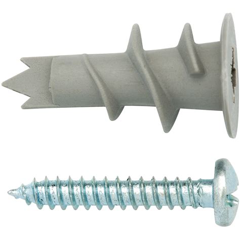 Arrow 10-Piece Self-Drilling Drywall Anchors and Screws - Walmart.com