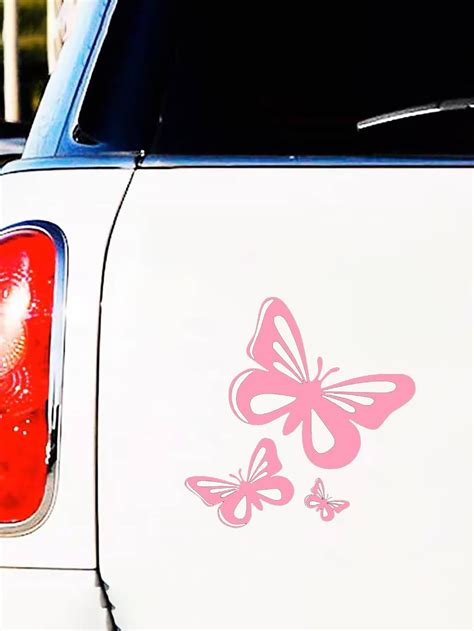 1sheet Butterfly Pattern Car Sticker | Car stickers, Butterfly pattern ...