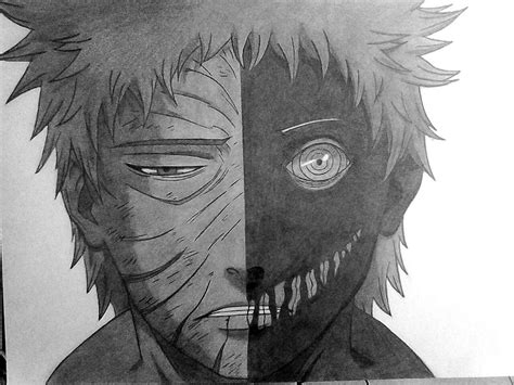 Obito and Black Zetsu by DinuIoanaBianca on DeviantArt