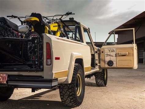 A Restored Jeep J10 Golden Eagle 6.6L V8 Pickup - The Best Dirt Bike ...