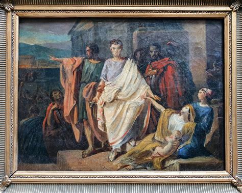 Proantic: Caïus Gracchus, Quoted Before The Senate, Departing For Rom