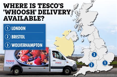 Tesco rolls out one-hour home delivery service to more locations