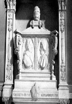 Tomb of Pope Alexander VI - Photo - Pope Alexander VI aka Rodrigo ...