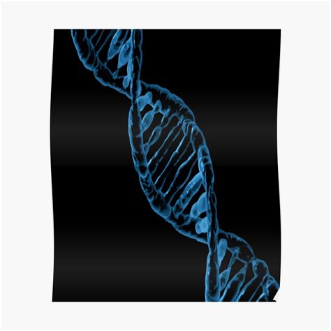 "DNA Double Helix Art" Poster by UptownMatt91 | Redbubble