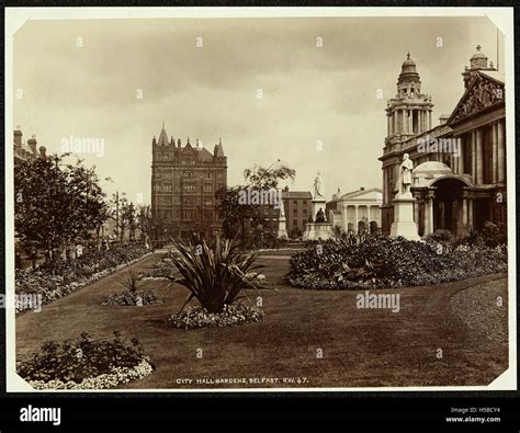 City Hall Gardens, Belfast Stock Photo - Alamy