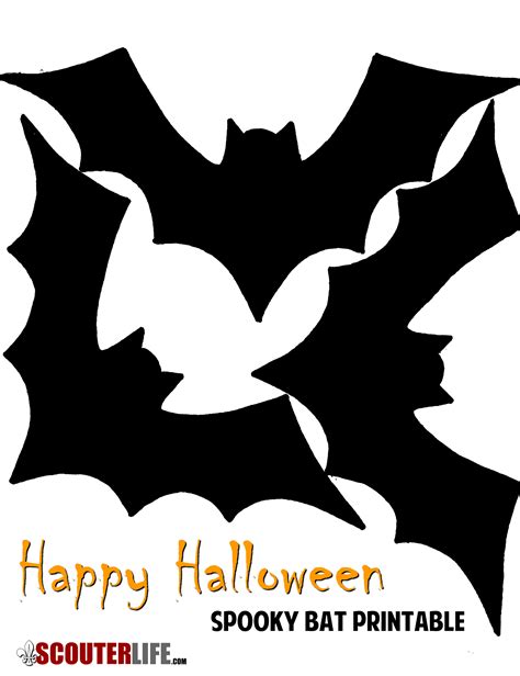 Halloween Spooky Bat Printable — ScouterLife