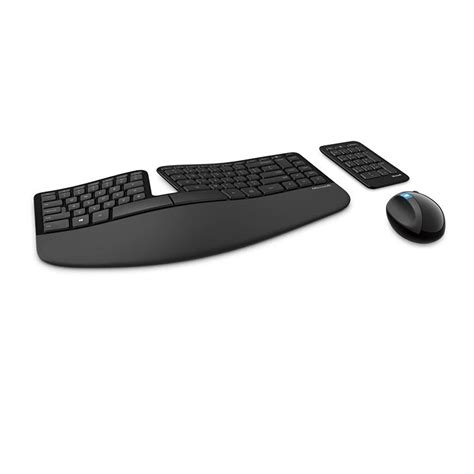 Microsoft Sculpt Ergonomic Wireless Desktop Keyboard and Mouse (L5V ...