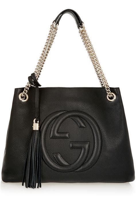 Gucci Soho Chain Bag Black | semashow.com