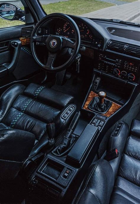 The luxurious interior of an e34 Alpina. (Not mine unable to find ...