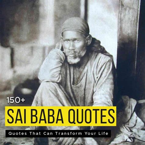 150+ Powerful Sai Baba Quotes That Can Transform Your Life | Quotesmasala