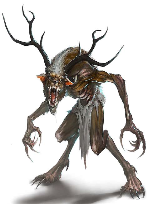 Wendigo | Monstros, Ideias para personagens, Gárgulas