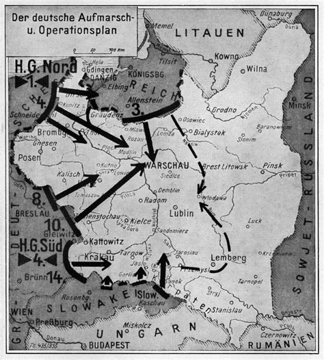 Nazi invasion of Poland to start WWII in 1939