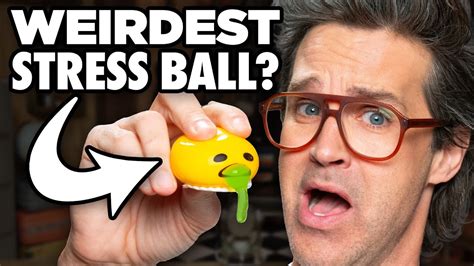 Ranking The Weirdest Stress Balls - YouTube