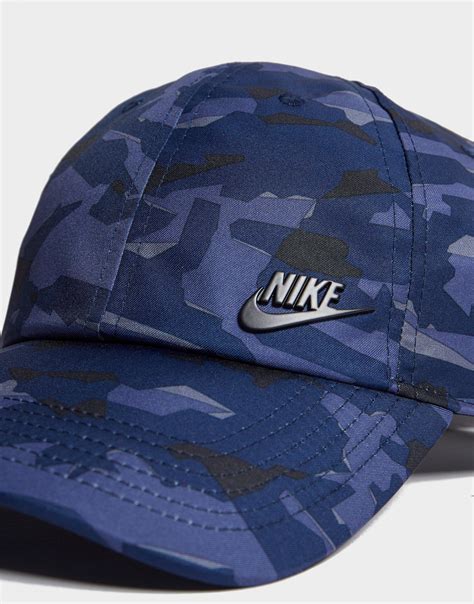 Nike Synthetic Futura Camo Cap in Blue/Camo (Blue) - Lyst