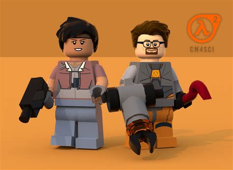 LEGO Half-Life 2 Gordon Freeman & Alyx Vance : lego