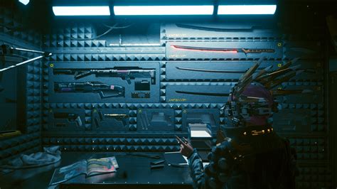 All stash wall weapons - Cyberpunk 2077 | Shacknews