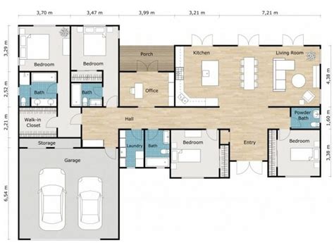 Custom Detailed 2D Floor Plan - Virtual Interior Design - Architectural ...