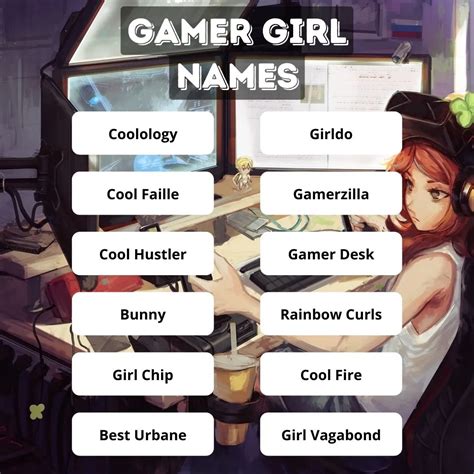 Best & Cool Gamer Girl Names - Good Name