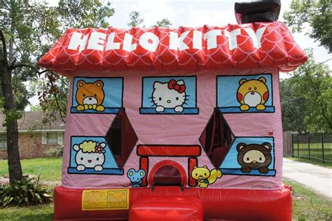 Houston, TX | Hello Kitty Moonwalk | Sky High Party Rentals