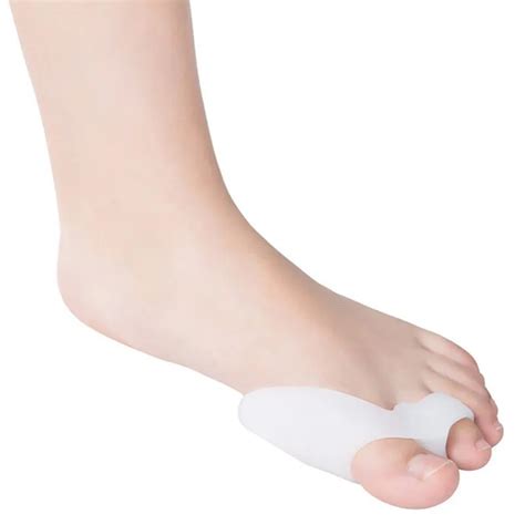 1Pair/2PCS Silicone Gel Bunion Splint Big Toe Separator Overlapping ...