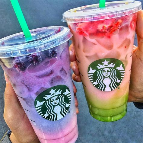 Starbucks Secret Menu: How Many Drinks Have You Tried? | Rainbow drinks ...