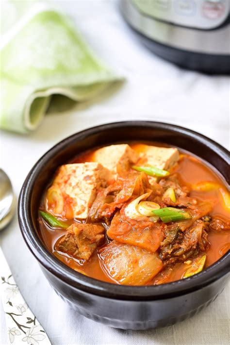 Instant Pot Kimchi Jjigae (Kimchi Stew) - Korean Bapsang