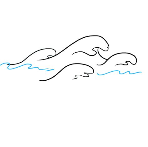 How to Draw Waves- Really Easy Drawing Tutorial