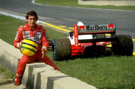 How did Ayrton Senna crash in 1994?