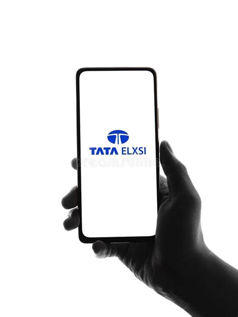 West Bangal, India - October 09, 2021 : Tata Elxsi Logo on Phone Screen ...