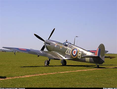 Asisbiz Airworthy Spitfire warbird RAF 222Sqn ZDB MH434 England 18