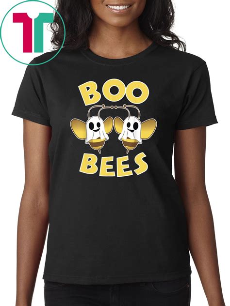 Boo Bees Halloween Ghosts and Bees T-Shirt - OrderQuilt.com