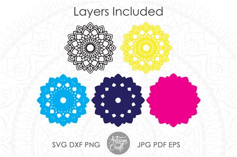 Multi Layered Mandala Svg - 66+ Popular SVG Design