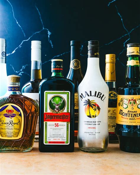 Types of Alcohol & Liquor Names – A Couple Cooks