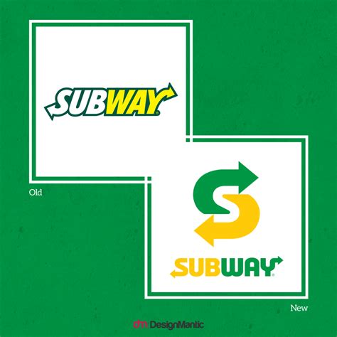 Subway’s Logo Got A Facelift | DesignMantic: The Design Shop