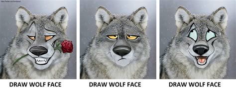 Draw Wolf Face – The Art of TaniDaReal