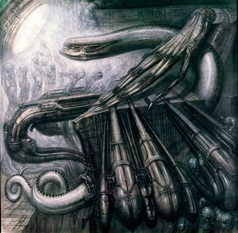 Alien Explorations: HR Giger's Alien Monster III references Tomita's ...