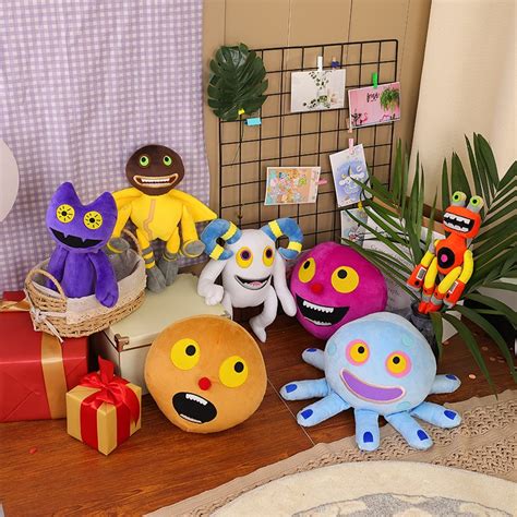 MSM My Singing Monsters Plush Toys Toe Jammer Ghazt Rare Epic Wubbox ...