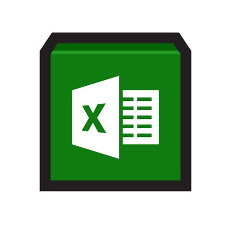 Microsoft Excel Icon | Flat Strokes App Iconset | Hopstarter