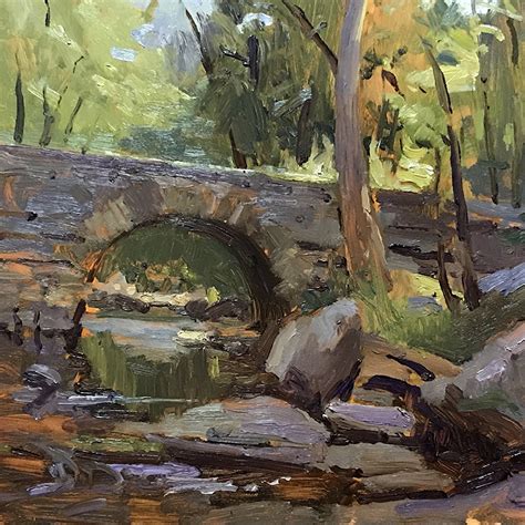 Joseph Gyurcsak - Tusten Bridge- Oil - Painting entry - August 2019 ...